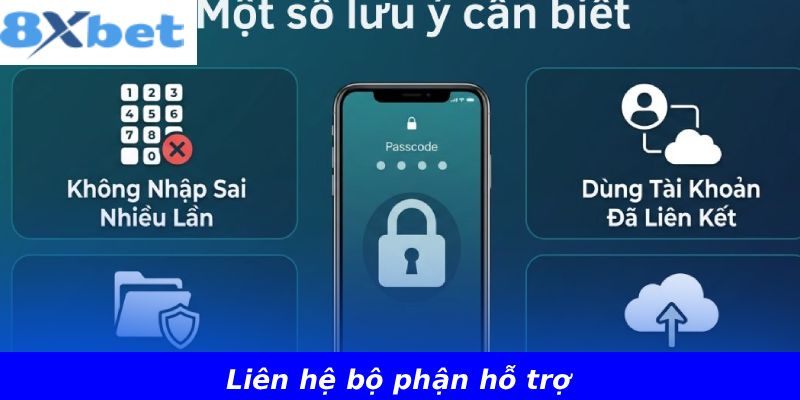 Liên hệ bộ phận hỗ trợ
